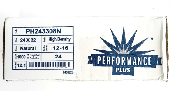 Performance Plus 24X32 .24MIL Clear (20 / 50)